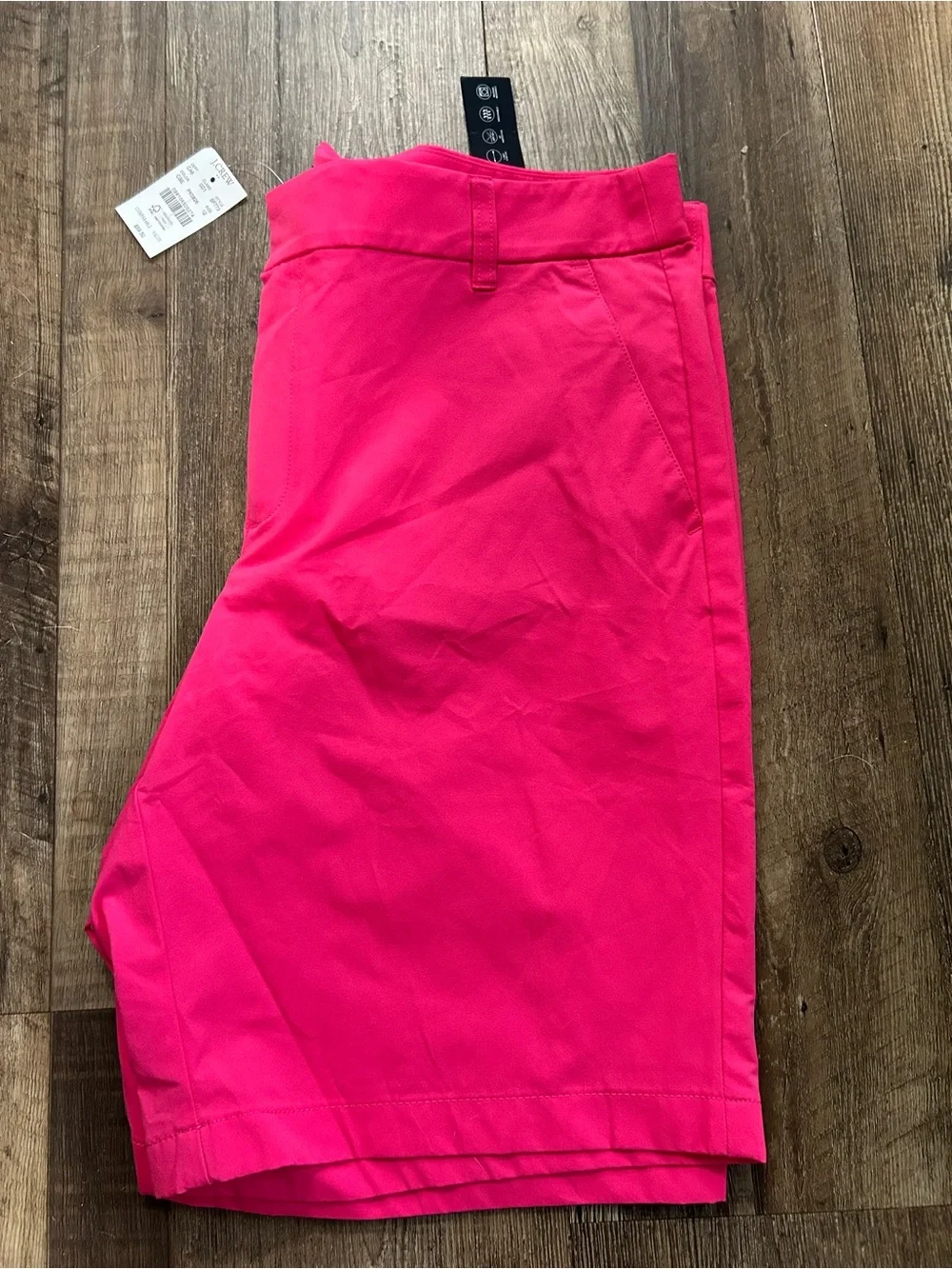 J Crew Hot Pink Tech Shorts - Picture 4 of 4